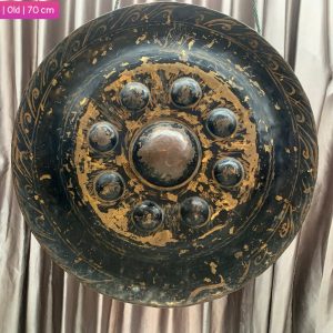 Burma Gong Set 70cm – Full Setup for Sound Healing - Old Gong