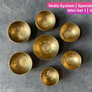 Himalayan Singing Bowl Set 1 – Special Color Mini (7 Bowls | 3.59kg)