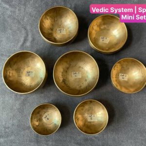 Himalayan Singing Bowl Set 2 – Special Color Mini (7 Bowls | 3.68kg)