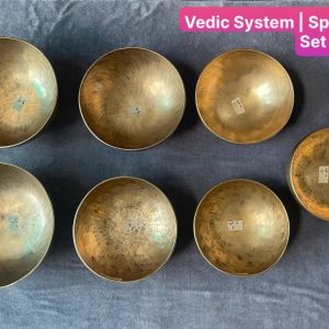 Himalayan Singing Bowl Set 4 – Special Color (7 Bowls | 12.11kg)